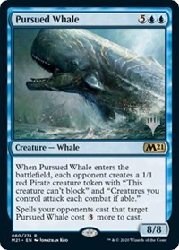 Pursued Whale - Promo Pack